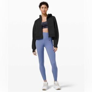 Lululemon Scuba Oversized Full Zip Hoodie in Black